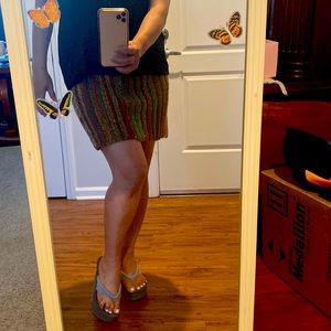 Handmade Double Crochet, 34, 32, 30, Size , stretch fabric  Facets / Yarn